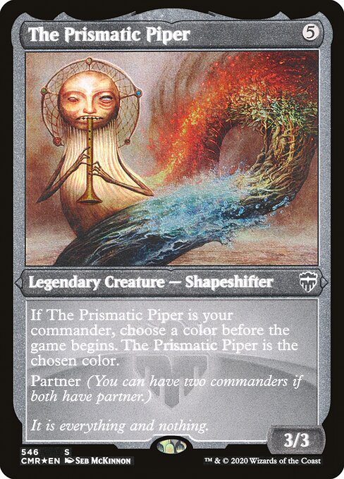 The Prismatic Piper - Etched