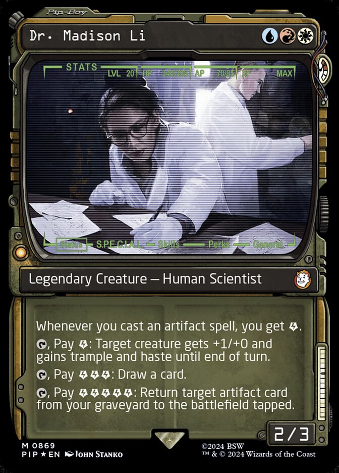 Dr. Madison Li (Showcase - Surge Foil)