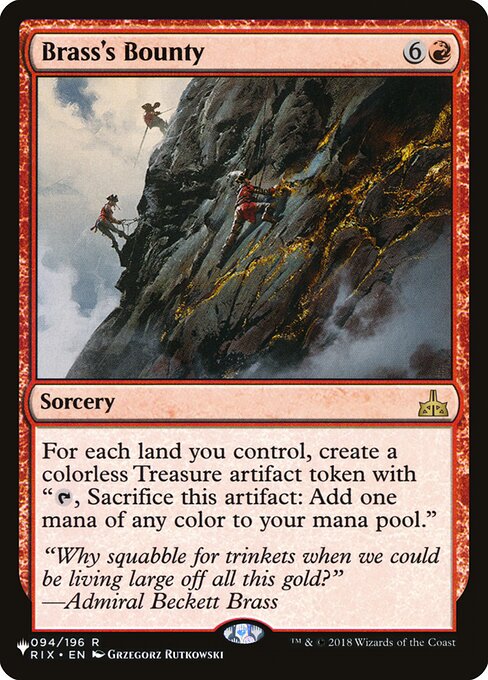 Brass's Bounty - Nonfoil