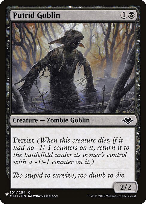 Putrid Goblin - Nonfoil