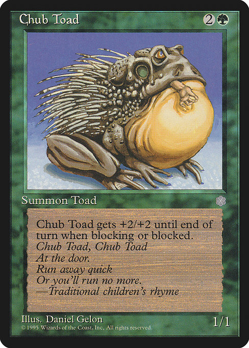 Chub Toad - Nonfoil