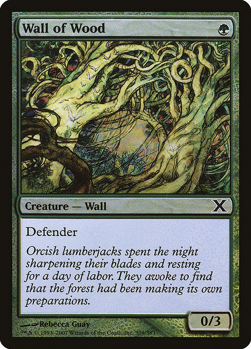 Wall of Wood - Foil
