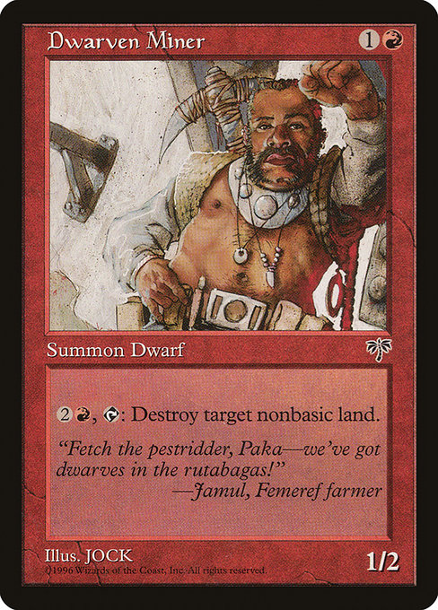 Dwarven Miner - Nonfoil