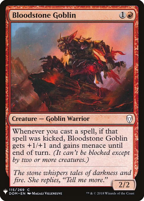 Bloodstone Goblin - Nonfoil