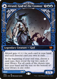 Alrund, God of the Cosmos // Hakka, Whispering Raven (Showcase)