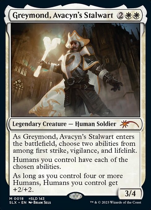 Greymond, Avacyn's Stalwart - Nonfoil