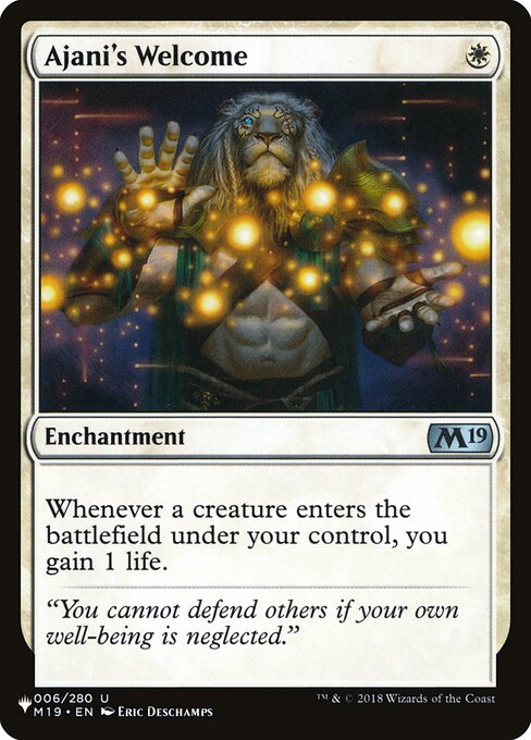 Ajani's Welcome - Nonfoil
