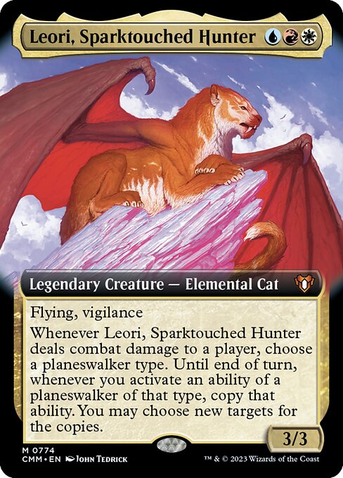 Leori, Sparktouched Hunter - Nonfoil