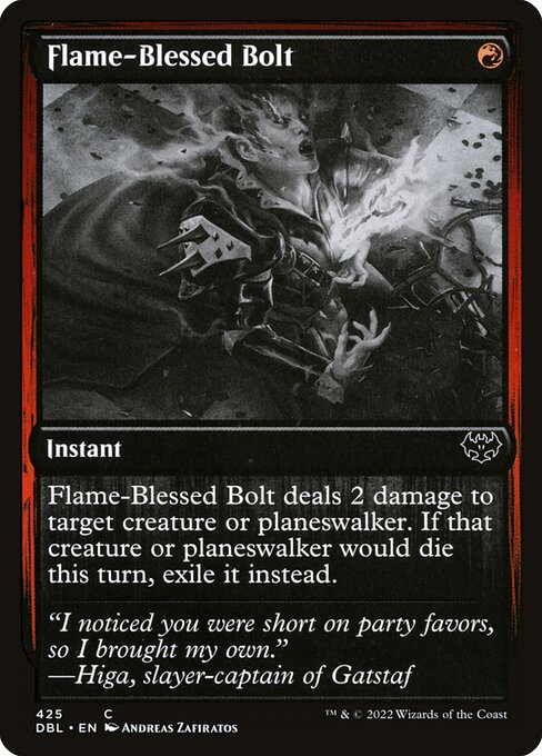 Flame-Blessed Bolt - Nonfoil