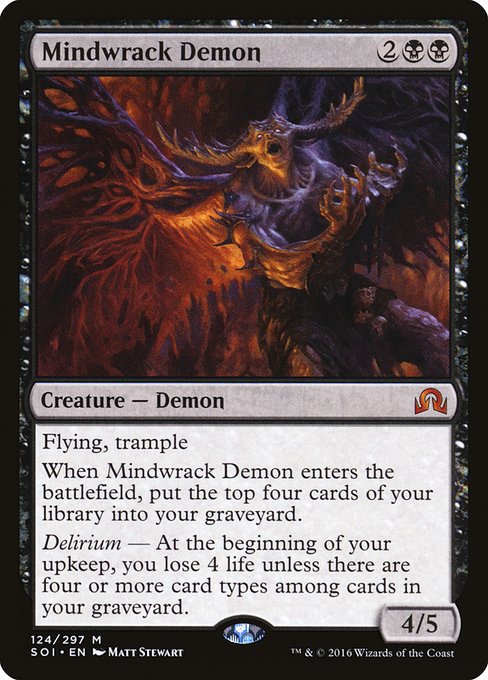 Mindwrack Demon - Nonfoil
