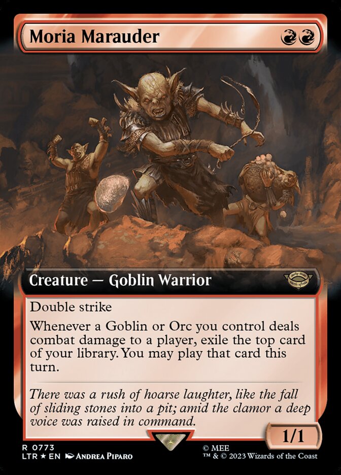 Moria Marauder (Extended Art)