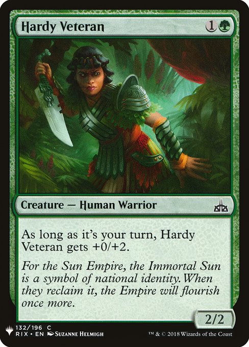 Hardy Veteran - Nonfoil