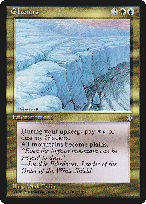 Glaciers - Nonfoil