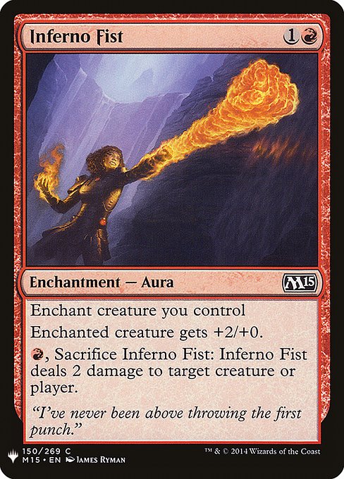 Inferno Fist - Nonfoil