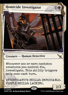 Homicide Investigator (Dossier Showcase)