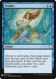Predict (C18-98)