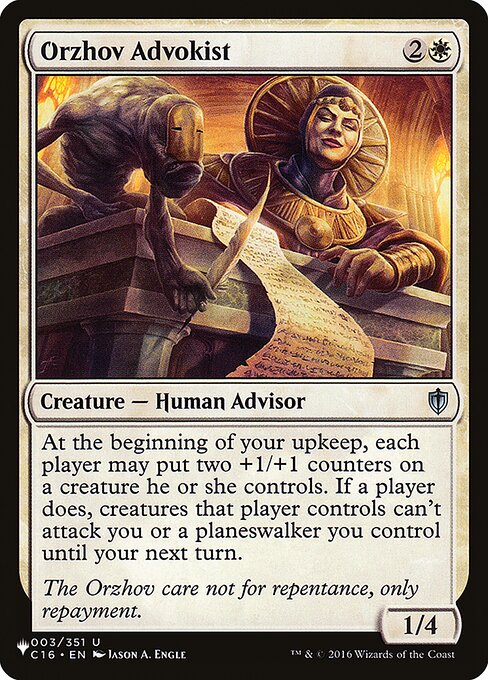 Orzhov Advokist - Nonfoil