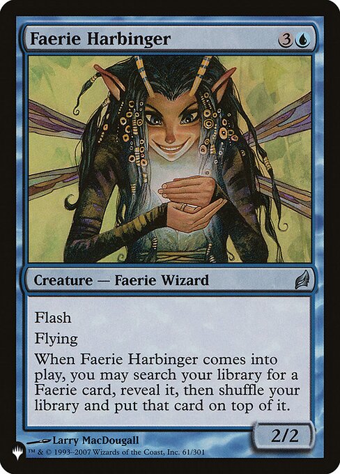 Faerie Harbinger - Nonfoil