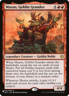Muxus, Goblin Grandee (JMP-24)