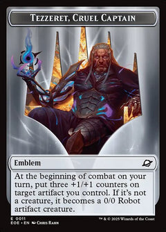 Tezzeret, Cruel Captain Emblem (Edge of Eternities - 11)