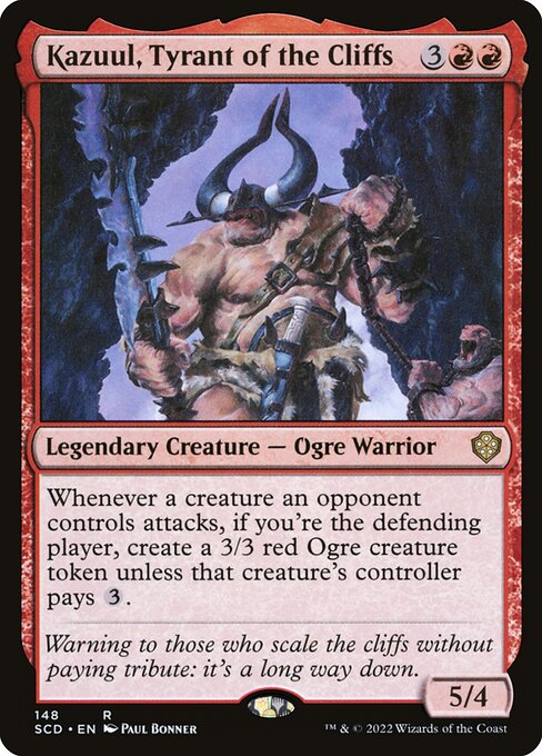 Kazuul, Tyrant of the Cliffs - Nonfoil