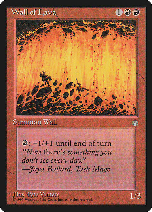 Wall of Lava - Nonfoil