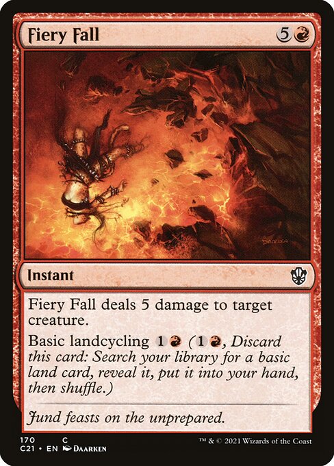 Fiery Fall - Nonfoil