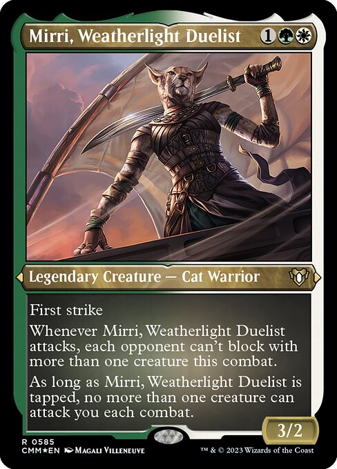 Mirri, Weatherlight Duelist - Etched