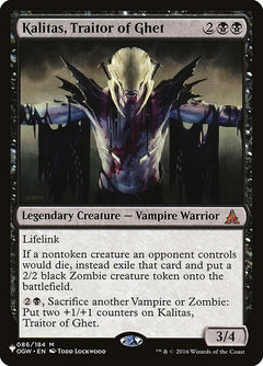 Kalitas, Traitor of Ghet (OGW-86)