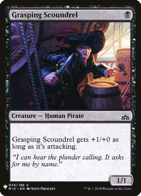 Grasping Scoundrel - Nonfoil
