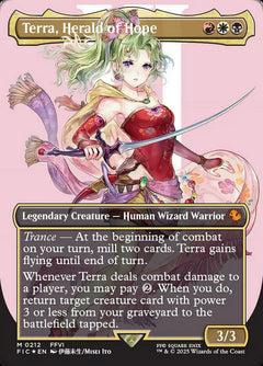 Terra, Herald of Hope (Borderless - Surge Foil)
