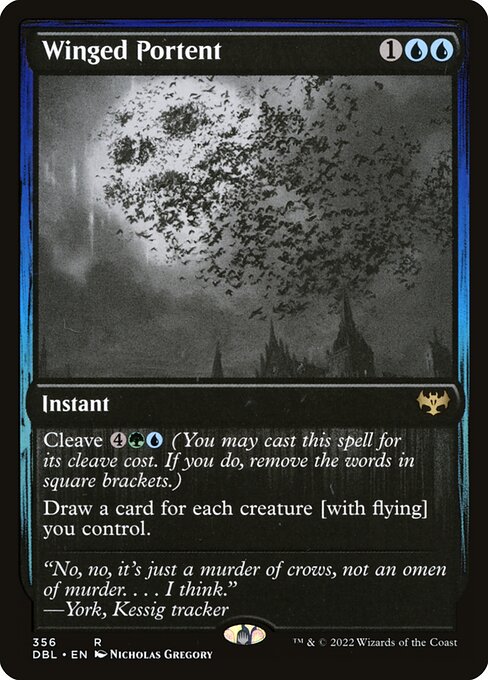 Winged Portent - Nonfoil