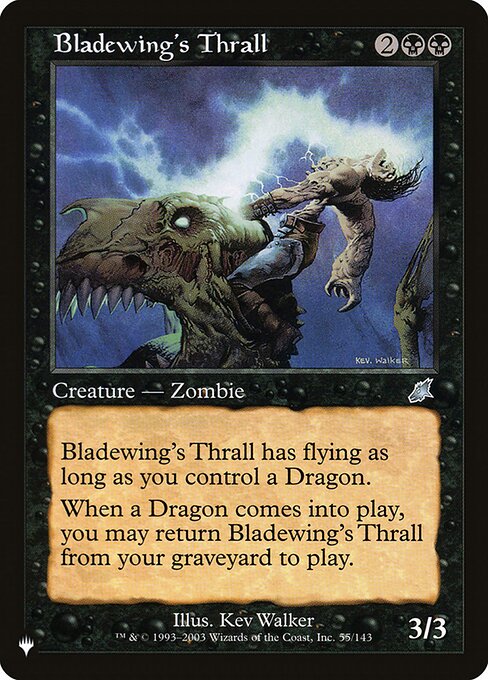 Bladewing's Thrall - Nonfoil