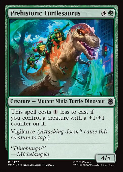 Prehistoric Turtlesaurus - Nonfoil