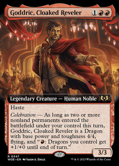 Goddric, Cloaked Reveler (Extended Art)