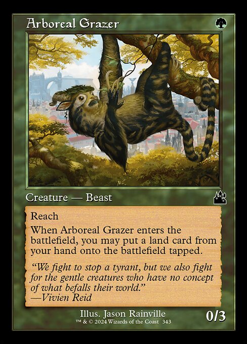Arboreal Grazer - Nonfoil