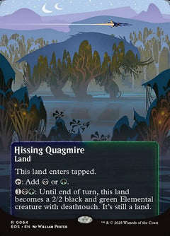 Hissing Quagmire (Borderless - Poster)