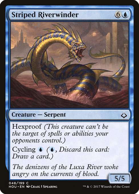 Striped Riverwinder - Nonfoil