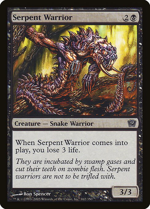 Serpent Warrior - Foil