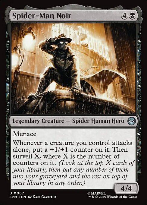 Spider-Man Noir - Nonfoil