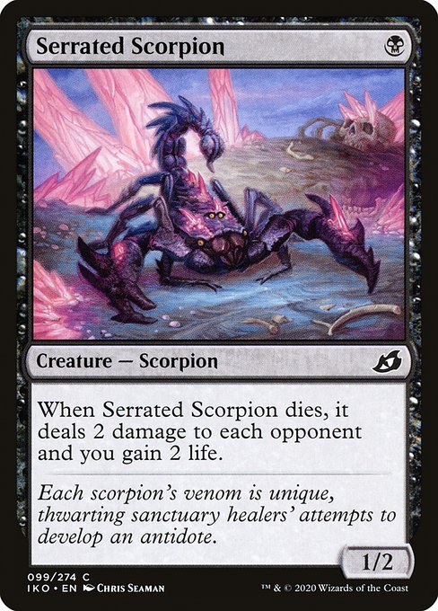 Serrated Scorpion - Nonfoil
