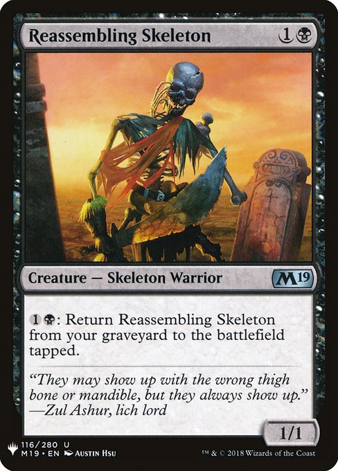 Reassembling Skeleton - Nonfoil