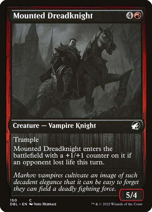 Mounted Dreadknight - Nonfoil
