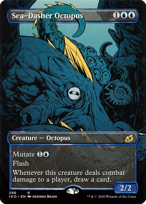 Sea-Dasher Octopus - Nonfoil