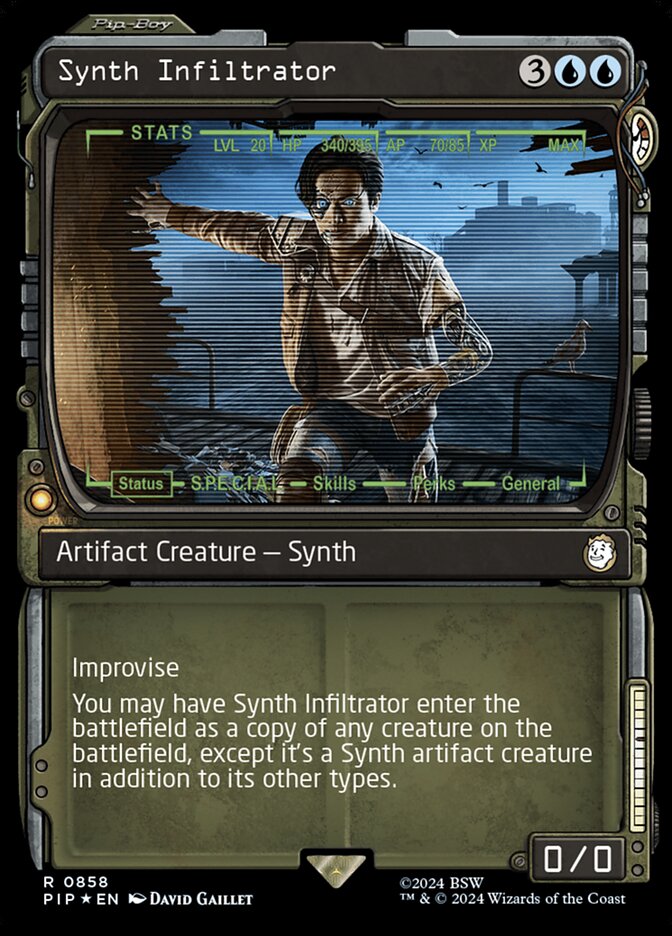Synth Infiltrator (Showcase - Surge Foil)