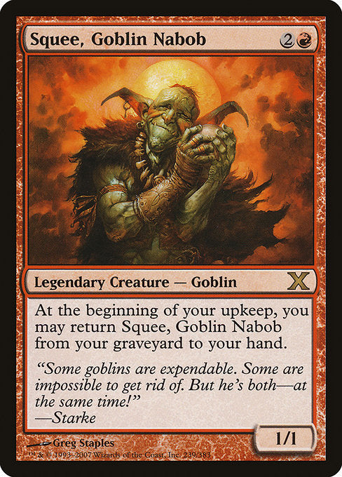 Squee, Goblin Nabob - Nonfoil