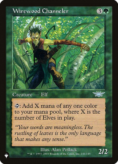 Wirewood Channeler - Nonfoil