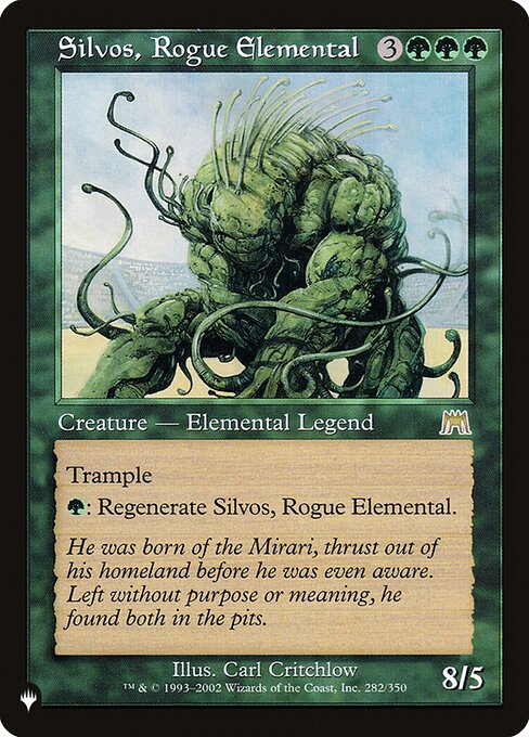 Silvos, Rogue Elemental - Nonfoil
