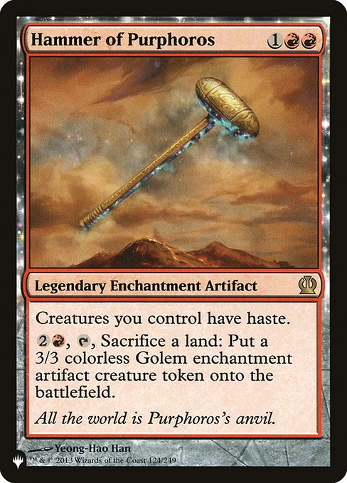 Hammer of Purphoros - Nonfoil