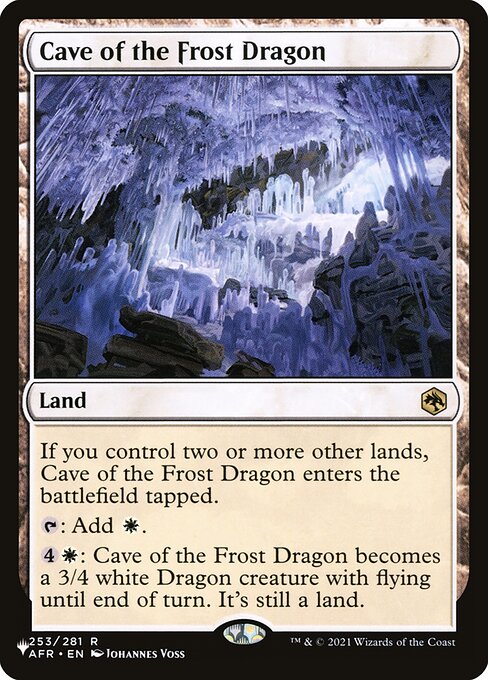 Cave of the Frost Dragon - Nonfoil
